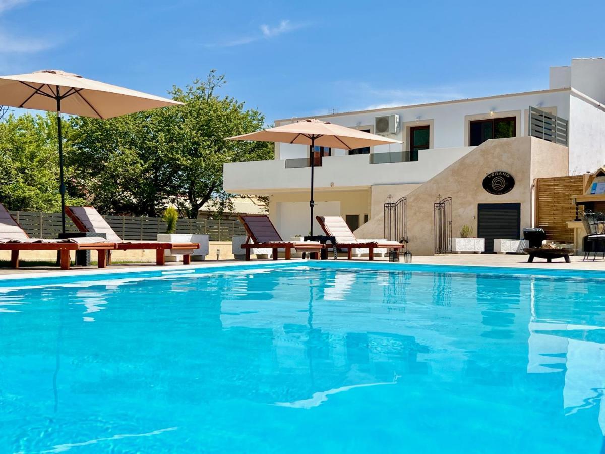 Beach Villa Verano With Private Pool By Dadovillas Σιδάρι Εξωτερικό φωτογραφία
