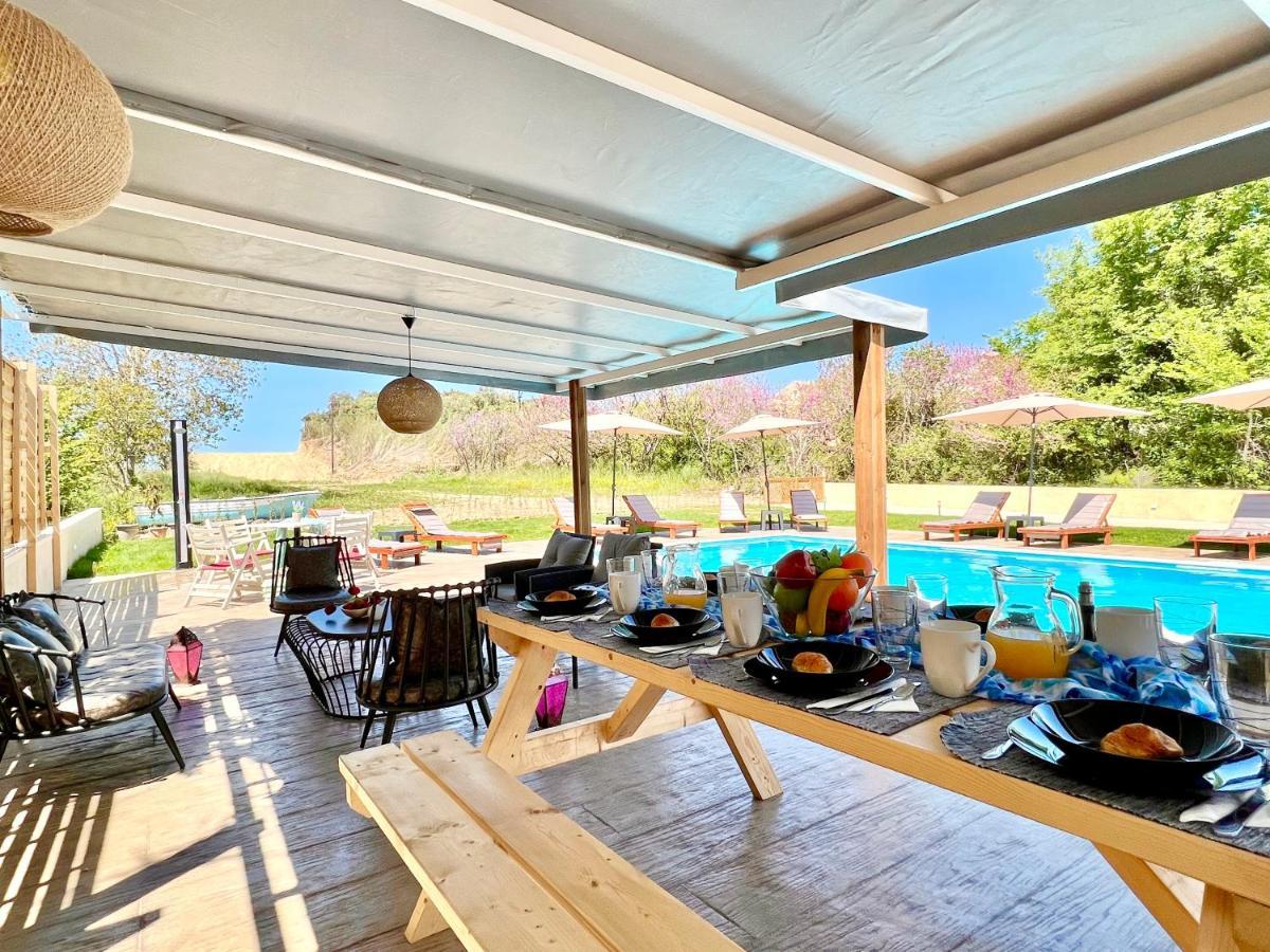 Beach Villa Verano With Private Pool By Dadovillas Σιδάρι Εξωτερικό φωτογραφία